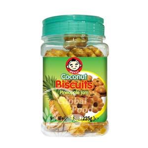 Coconut Biscuits with Pineapple Jam (225g)